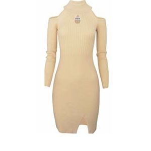 Toms ware tan sweater dress